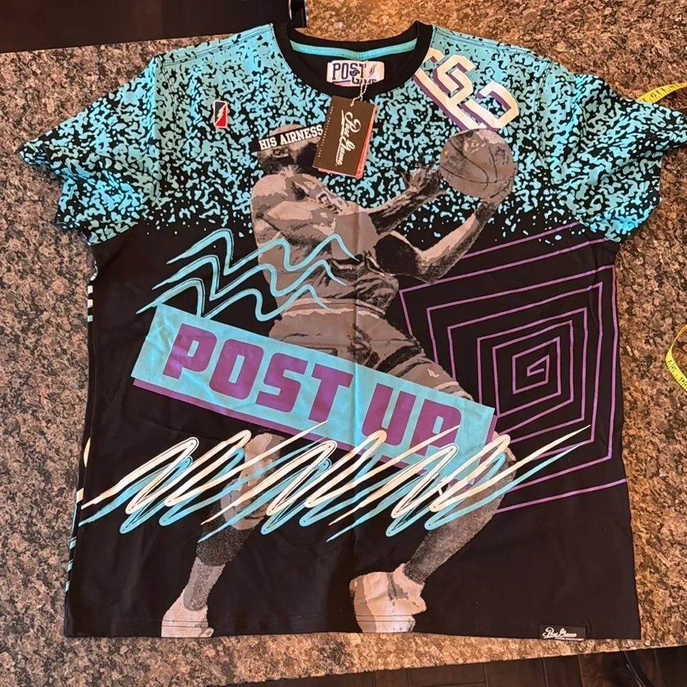 Post Game RARE vintage Michael Jordan tshirt NWT 3XL RARE